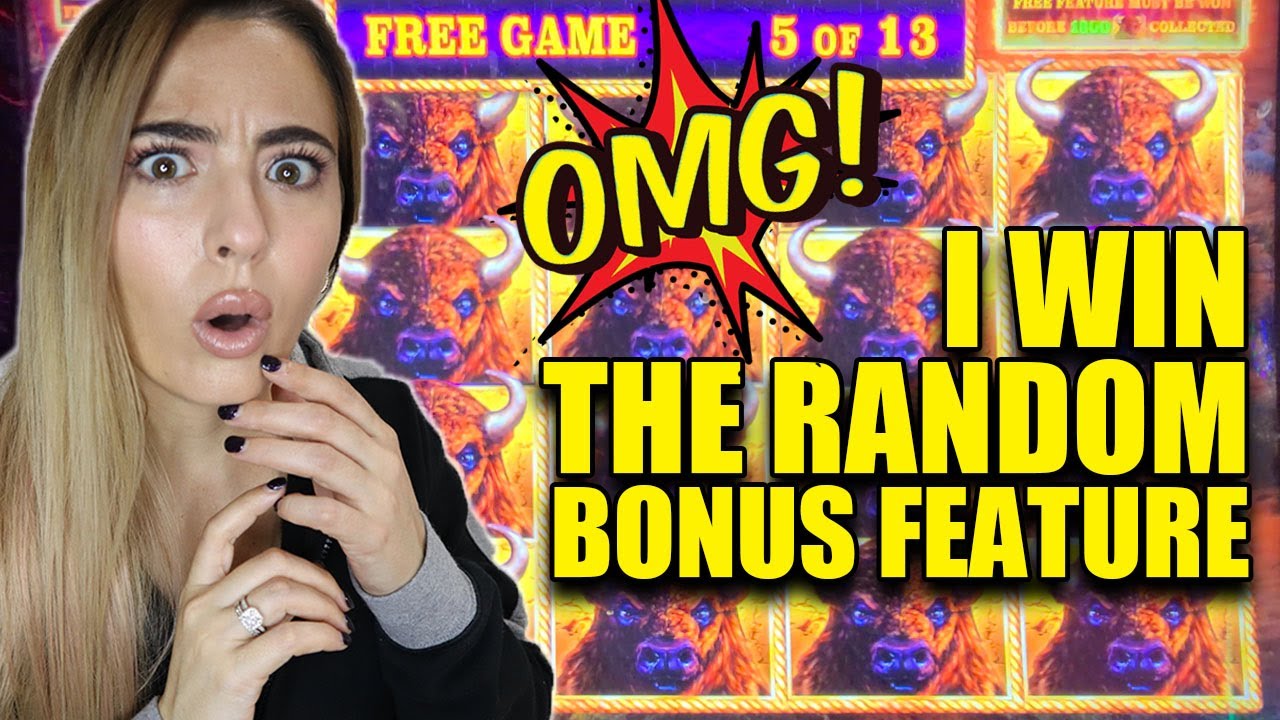 FINALLY LANDED JACKPOT on Random Feature on Buffalo Link!!