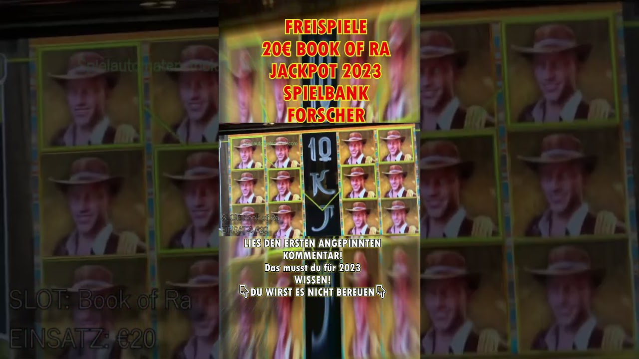 BOOK OF RA - SPIELBANK - JACKPOT GEWINN 2023! Zusammen mit SPIELO Freunden im UK Casino Online slots gewinn