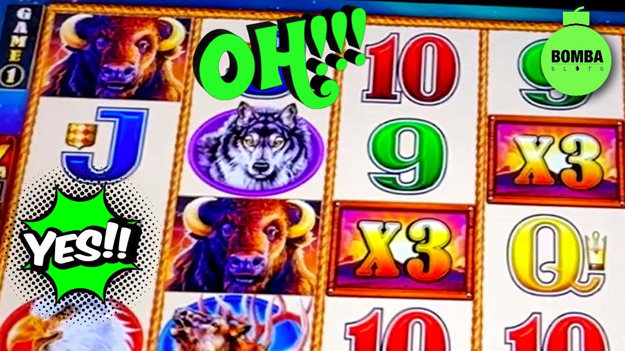 BUFFALO STRIKE!!! #LasVegas #UK Casino Online #SlotMachine