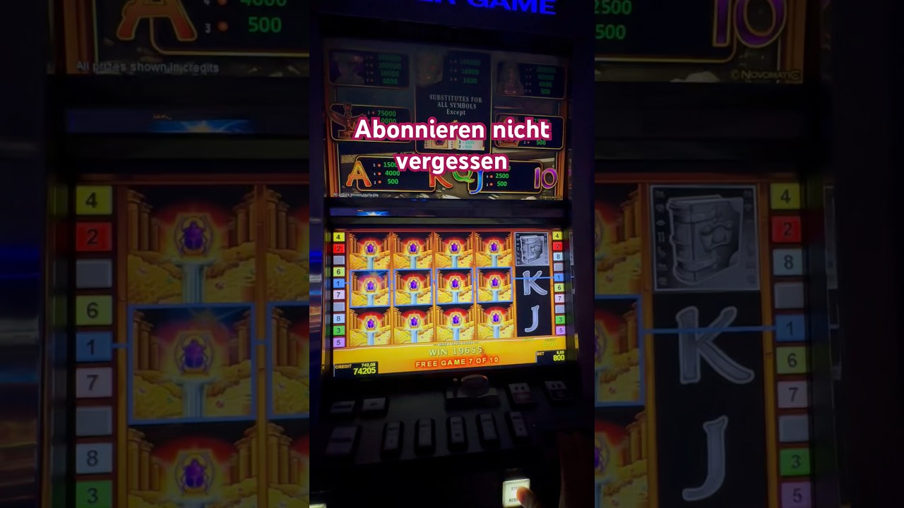 Book of Ra 8€ Freispiele! #British casino online #fun #gambling #glücksspiel #merkur #novoline #viral #lustig #2023