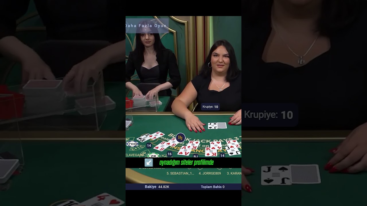 ? ÇAPKINLIK YAPARKEN YAKALANDIM ? | #blackjack #British casino online #shorts