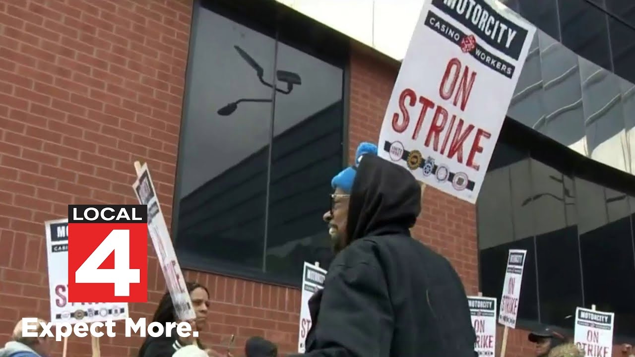 Detroit UK Casino Online workers strike after union contract expires