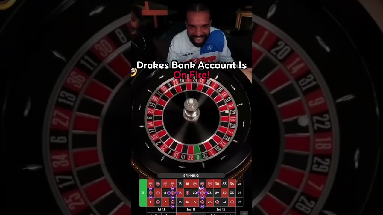 Drakes Bank Account Is On FIRE! #drake #roulette #gambling #UK Casino Online #bigwin #maxwin