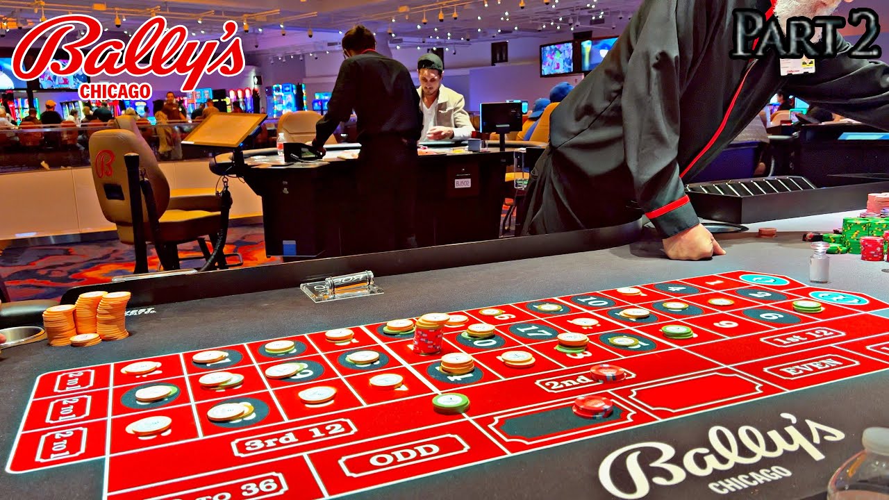 I Played Live Roulette at The First UK Casino Online Located In Downtown Chicago. "BALLY'S Temp Location"