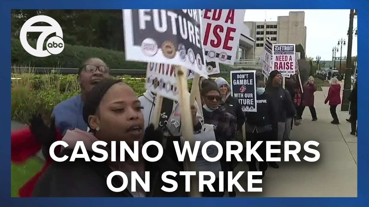 UK Casino Online workers on strike