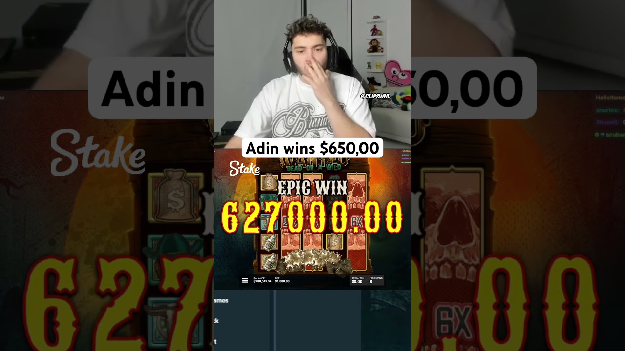 Bro won my car #stake #UK Casino Online #adin #adinlive #blackjack #adinross #gambling #slots