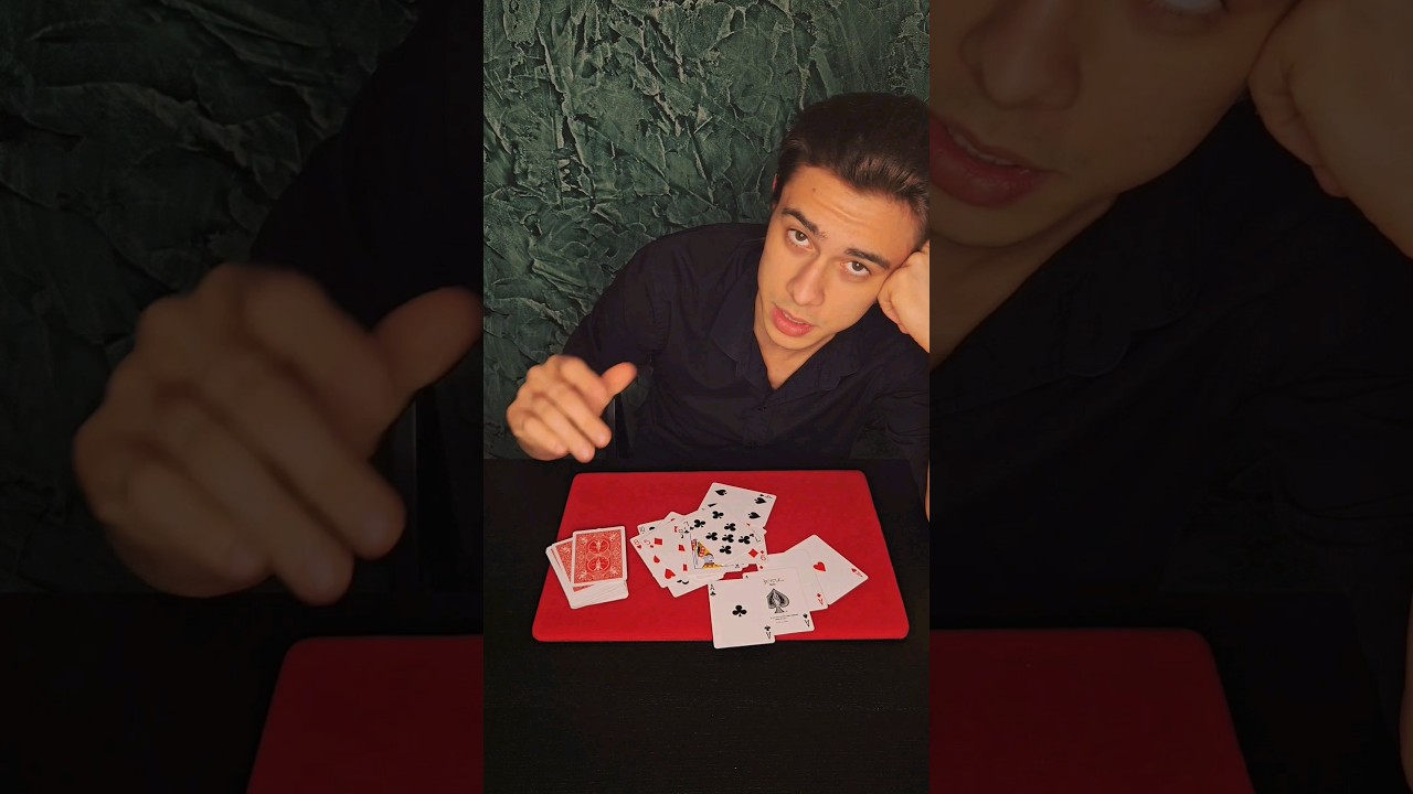 CUM SĂ TRIȘEZI LA POKER? #magic #gambling #UK Casino Online #niaganisia #sleightofhand #challenge #viral #poker