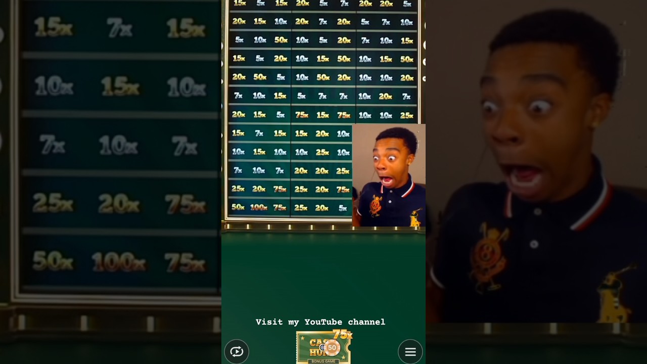 Crazy time clash hunt winning moment 75x #British casino online #crazytime