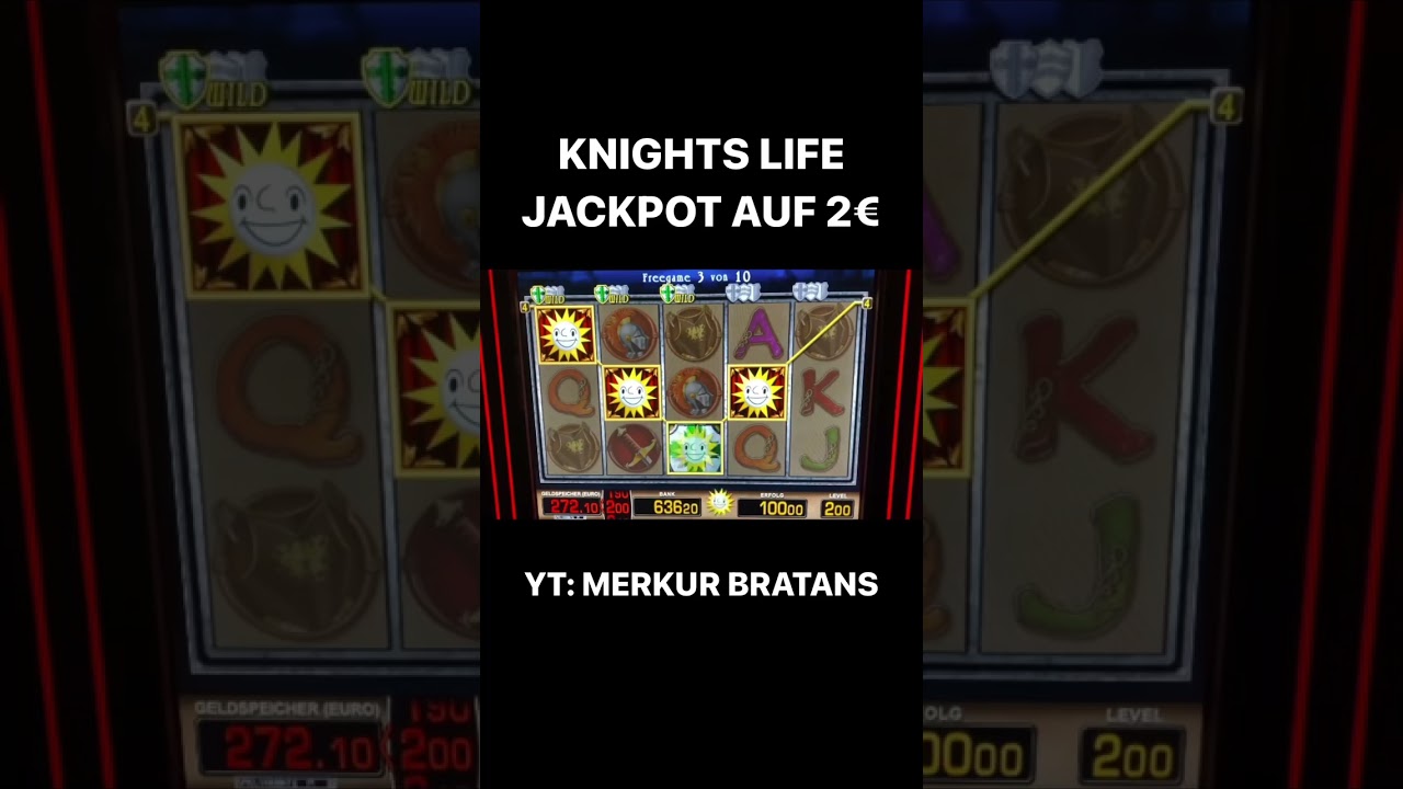 Knights Life Mega Jackpot? auf 2€ Merkur Magie British casino online Spielothek Novoline Spielbank