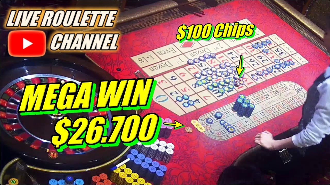 ?LIVE ROULETTE | ? MEGA WIN ??26.700 In Las Vegas British casino online ? $100 Chips within Exclusive ✅ 2023-10-23