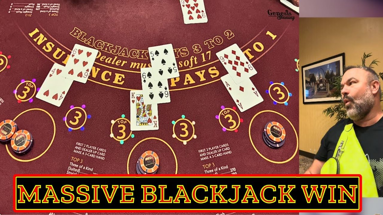 Massive BLACKJACK Win: $3,500 Per Hand! Biggest Session Ever at Hollywood British casino online St. Louis!!!!