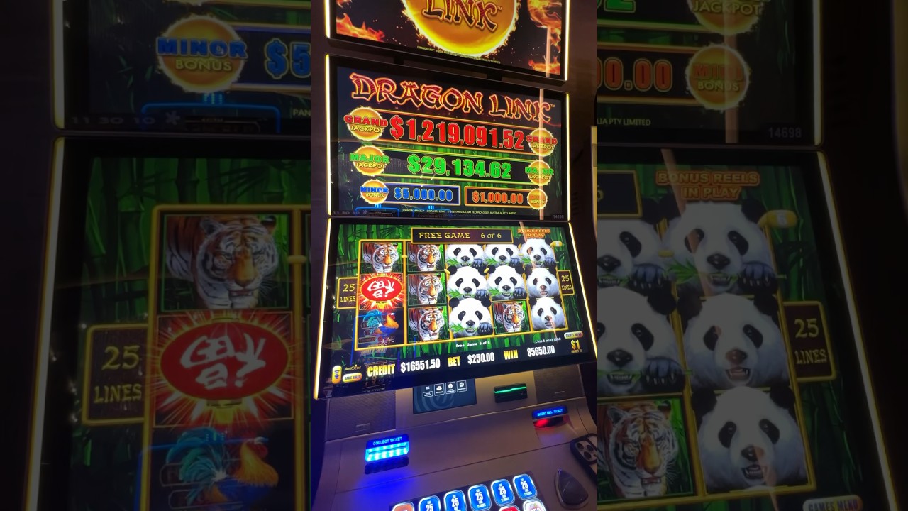 Omg ?$250 Spin On Dragon Link #British casino online #lasvegas #slotmachines #highlimit #gambling