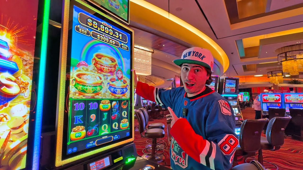 Playing The Newest Slot Machine In The UK Casino Online!