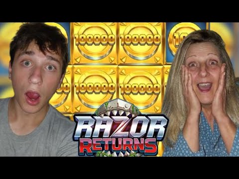 RAZOR RETRUNS MAX WIN !!? - AVEC MA MERE ! BEST OF UK Casino Online #20