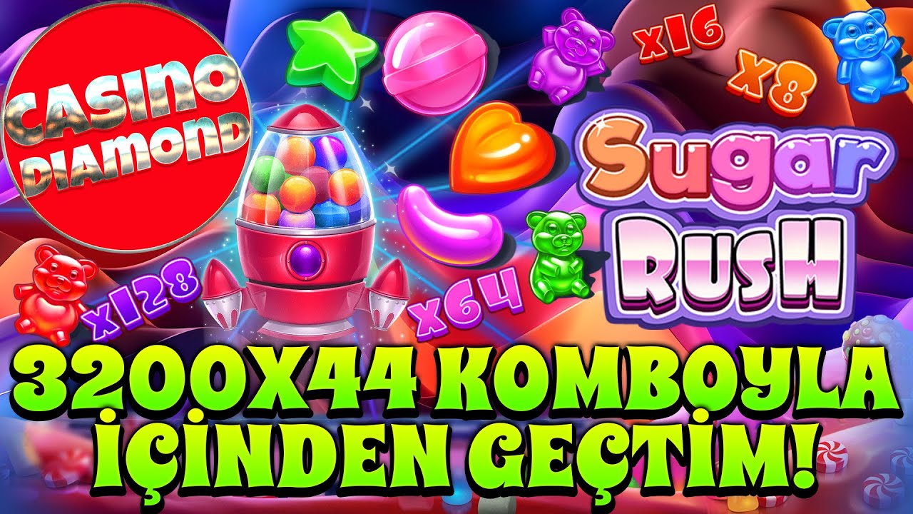 Sugar Rush | KISA SÜREDE EFSANE KAZANDIM | BIG WIN #sugarrushmaxwin #sugarrushbigwin #slotoyunları