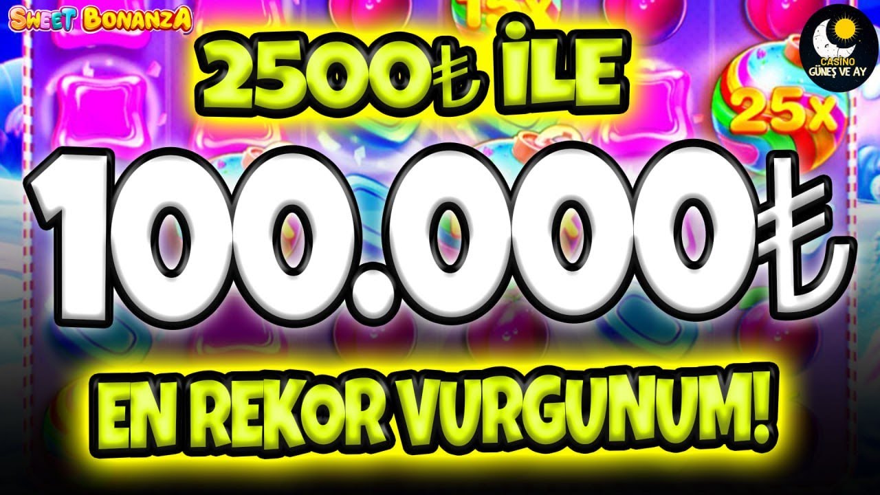 ? sugariness Bonanza ?2500₺ Küçük Kasa ile En Büyük Vurgunum! | Bitmek Bilmeyen Kombo ve Rekor! Big Win!