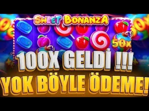?sweetness Bonanza Küçük Kasa ?DÜŞÜK KASA İLE 100X FENA ÖDEDİ| REKOR KATLAMA !!! | Big Win