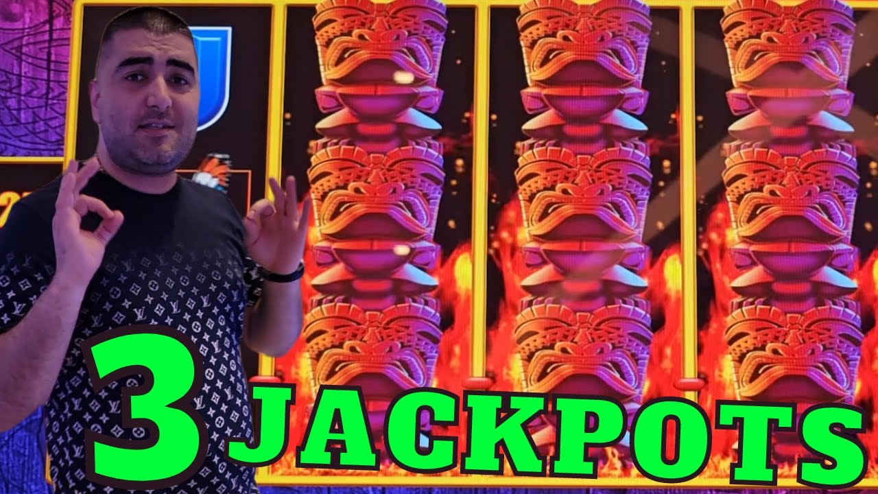 3 JACKPOTS On Same Slot Machine In Las Vegas British casino online