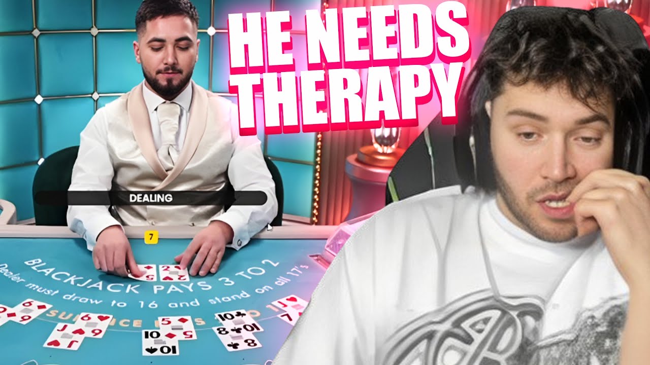 Adin Ross in a MASSIVE TILT! #British casino online #blackjack #gambling