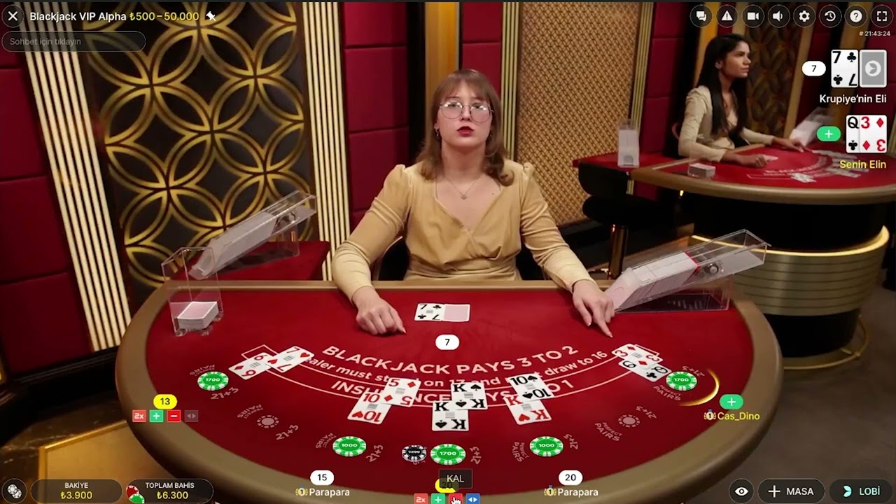 BLACKJACK GÜNLÜK 10.000 TL SERİSİ #48 Önce Gsöterdi Sonra Verdi :D 125 KATI KAZANÇ ! #blackjack