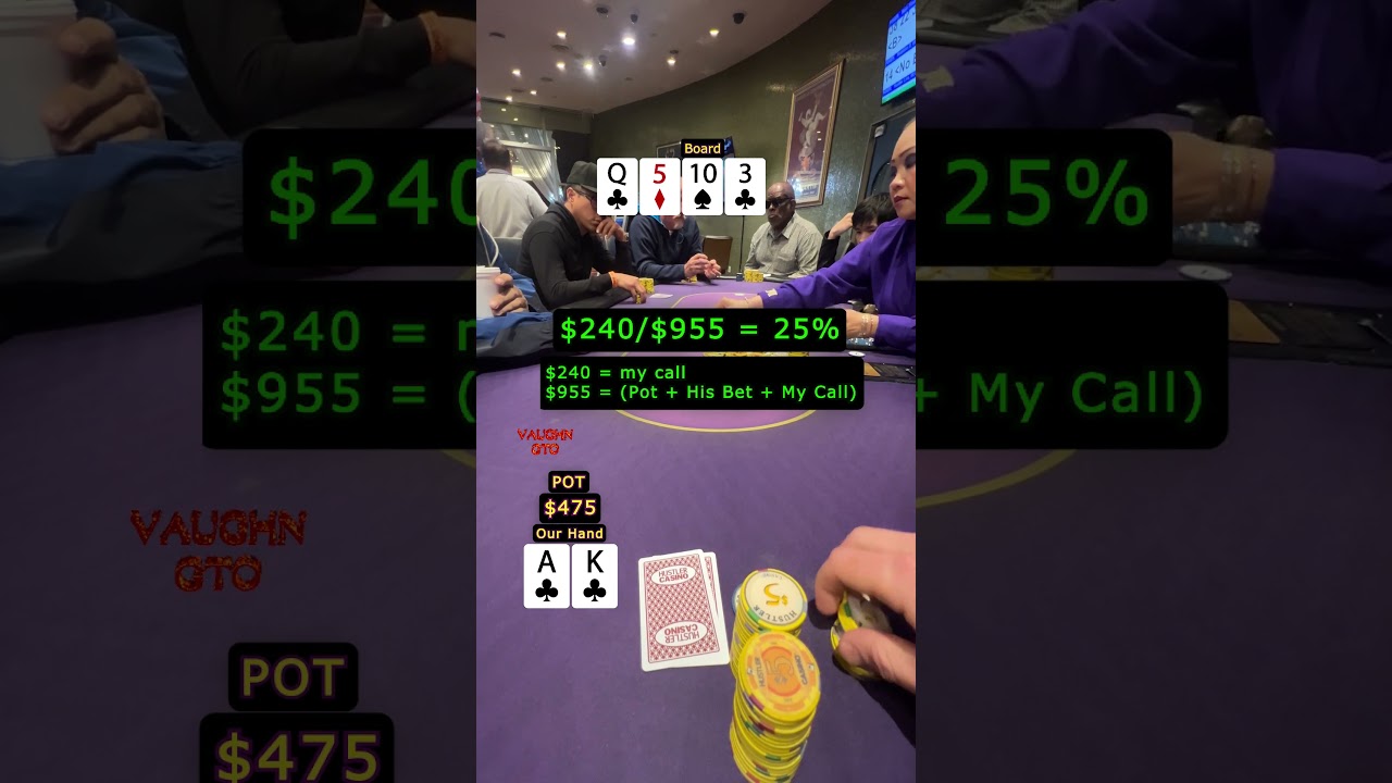 BLUFFING ALL IN with ACE KING! #poker #British casino online #gamble