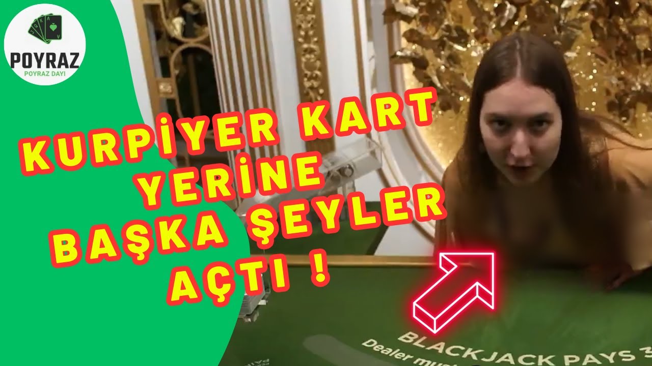 Blackjack Vip - Kart Yerine Başka Şeyler Açan Kurpiyer ! - #blackjack #British casino online #blackjack21