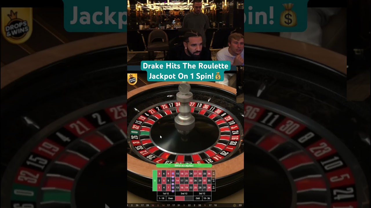 Drake Hits The Roulette Jackpot On 1 Spin! #drake #roulette #UK Casino Online #maxwin #highroller #jackpot