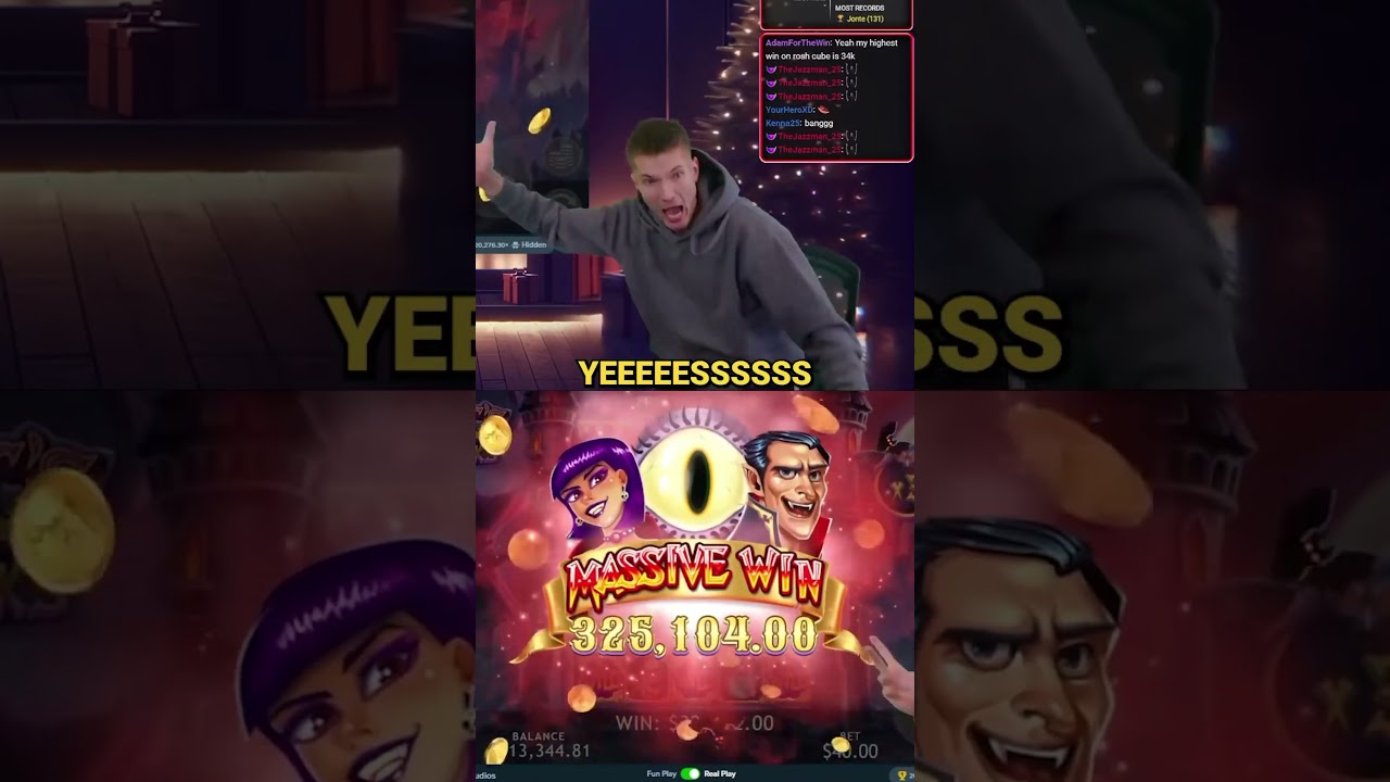 GREAT WIN ON This Brand NEW Vampire Slot!!!