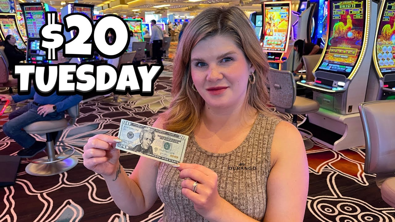 I Put $20 in 10 Different Slots at the NEW Durango UK Casino Online in Las Vegas!