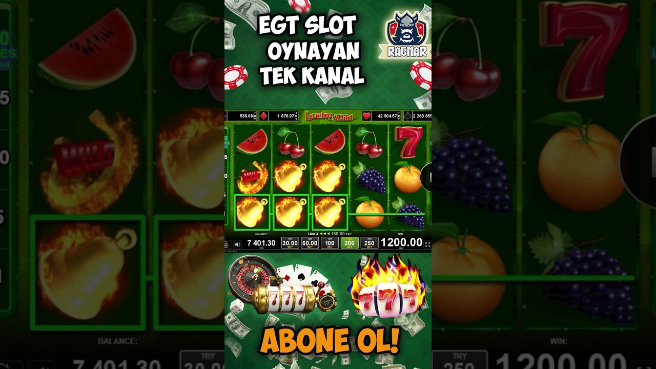 #EGT REKOR KAZANÇ | ⭐LUCKY WİLD⭐ | #egtslot #British casino online #rekorkazanç #slot