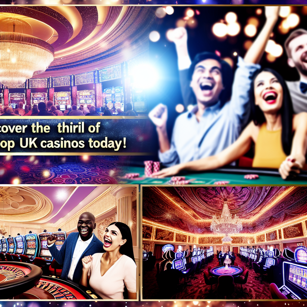 Discover the Thrill of Winning Big at Top UK Casinos Today